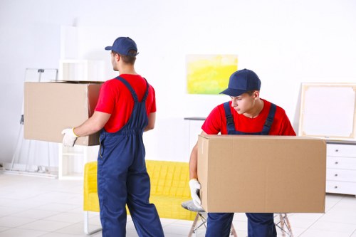 Office removal team planning a Morden business relocation