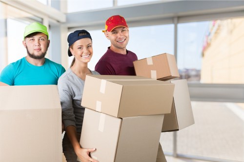 Office furniture and equipment prepared for commercial moves in Morden