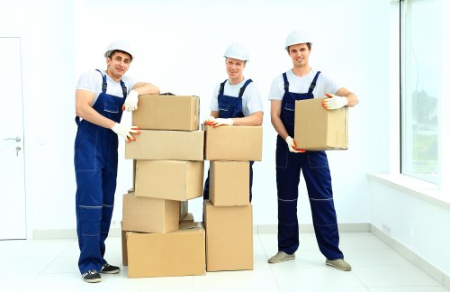 Man and van service helping with a residential move in Morden