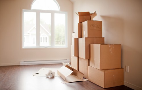 Careful packing and furniture handling during a Morden move
