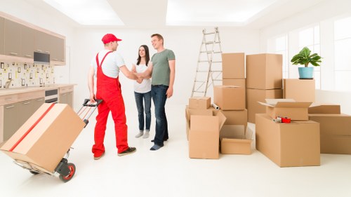 Unpacking support for a family home relocation in Morden