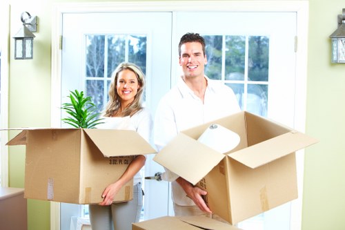 Local removal team planning a move near Morden homes and flats