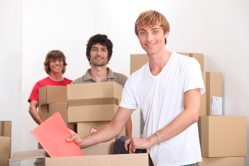 Local team collecting bulky furniture from a flat in Morden