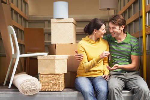 Service concern being logged and assessed by a moving company