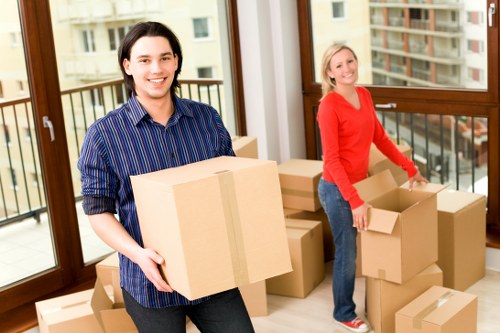 Commercial van move for small business deliveries in Morden